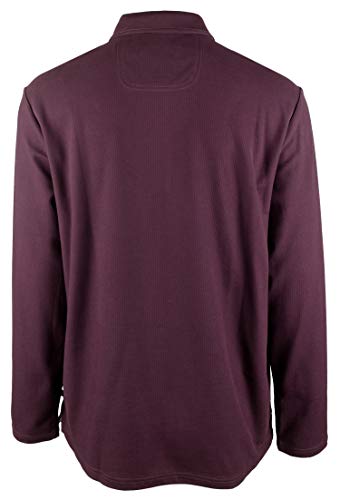 Tommy Bahama Mens Textured Embroidered Logo Polo Shirt