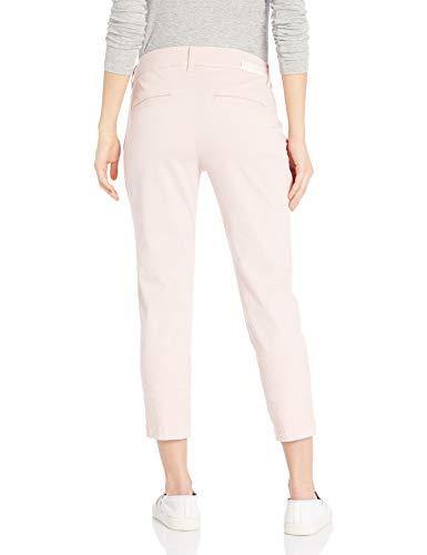 Jag Jeans Women's Petite Flora Chino Crop with Embroidery