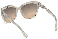 
                        
                          Load image into Gallery viewer, Sunglasses Balenciaga BA 52 BA0052 24B white/other / gradient smoke
                        
                      