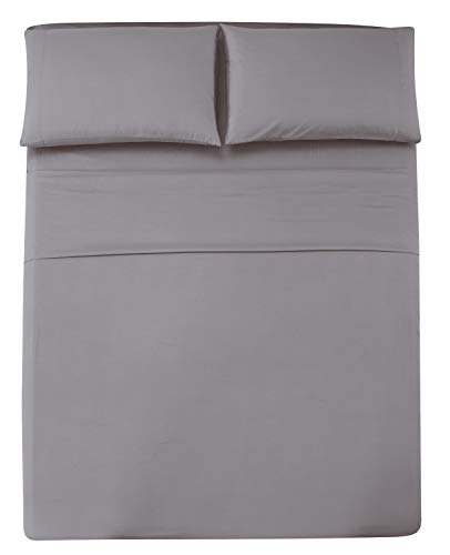 Spyder Performance Super Soft Brushed Microfiber 6-Piece Bed Sheet Set - King, Dark Grey