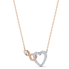
                        
                          Muat gambar ke penampil Galeri, SWAROVSKI Women's Infinity Jewelry Set Collection, Rose Gold Tone &amp; Rhodium Finish, Clear Crystals - JOY2ESpree
                        
                      
