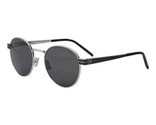
                        
                          Muat gambar ke penampil Galeri, Yves Saint Laurent sunglasses (SL-M-62 001) Silver - Matt Black - Grey green lenses
                        
                      