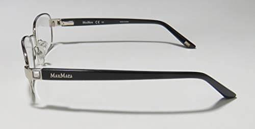 Max Mara 1130 Womens Oval Crystals Spring Hinges Designer Beautiful Eyeglasses/Eyeglass Frame