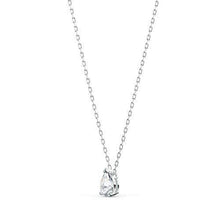 
                        
                          Load image into Gallery viewer, SWAROVSKI Attract Pear Set, White, Rhodium Plated, 14 7/8 / 1/4 x 1/8 (5569174) - JOY2ESpree
                        
                      