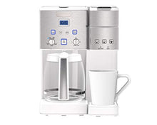 
                        
                          Cargar imagen en el visor de la galería, Cuisinart SS-15W Maker Coffee Center 12-Cup Coffeemaker and Single-Serve Brewer, White Stainless Steel - JOY2ESpree
                        
                      