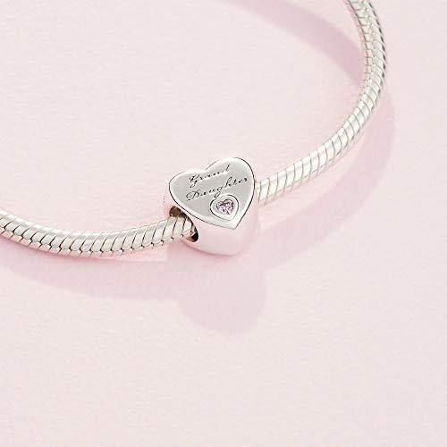 Pandora Jewelry Granddaughter's Love Cubic Zirconia Charm in Sterling Silver - JOY2ESpree