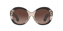 
                        
                          画像をギャラリービューアに読み込む, TORY BURCH WOMEN SUNGLASSES TRANSPARENT GREY/LT BROWN DK BROWN GRADIENT 55MM - JOY2ESpree
                        
                      
