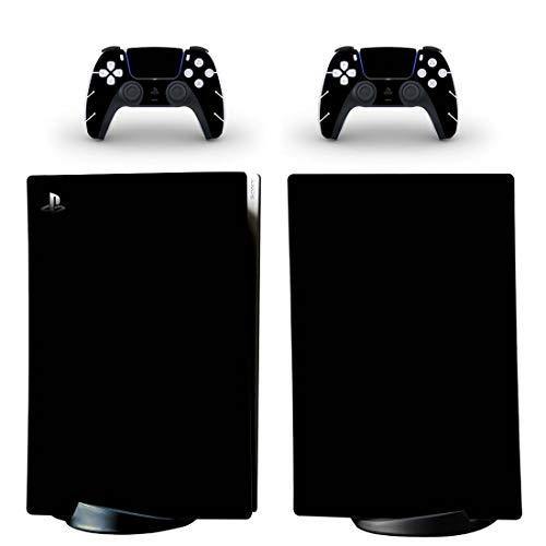 Adventure Games - Midnight Black - Vinyl Console Skin Decal Sticker + 2 Controller Skins Set - Compatible with PlayStation 5 DIGITAL Edition - JOY2ESpree