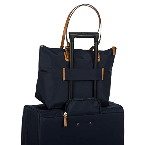 Bric's Women's x-Travel 2.0 Large Sportina Shopper Tote Bag, Navy, One Size
