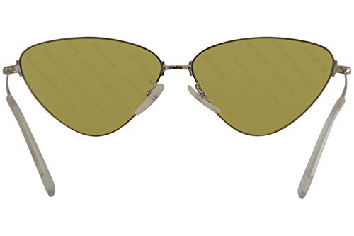 Balenciaga Women's Everyday BB0015S BB/0015/S 007 Silver Cat Eye Sunglasses 61mm