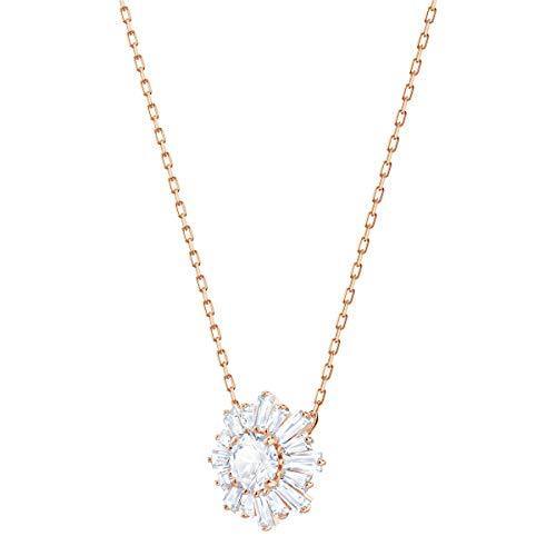 SWAROVSKI Women's Sunshine Jewelry Collection, Rose Gold Tone Finish, Clear Crystals - JOY2ESpree