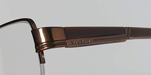Max Mara 1085 Womens/Ladies Designer Half-rim Spring Hinges Brand Exclusive Collectible Eyeglasses/Eyewear