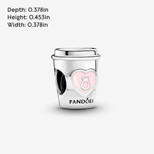 
                        
                          Load image into Gallery viewer, Pandora Jewelry Take a Break Coffee Cup Sterling Silver Charm - JOY2ESpree
                        
                      