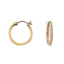 
                        
                          Load image into Gallery viewer, Swarovski Somerset Gold-Plated Hoop Pierced Earrings 1172375 - JOY2ESpree
                        
                      