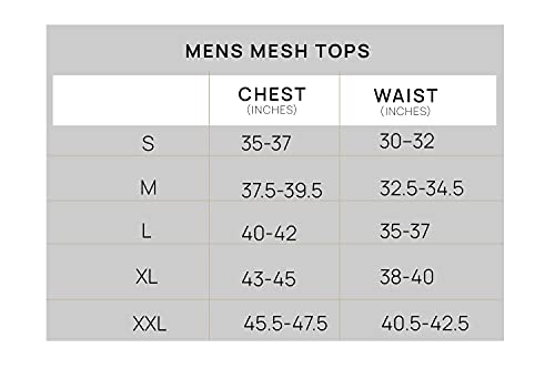 Real Essentials 5 Pack: Men's Mesh Active Athletic Tech Tank Top - Workout & Training Activewear