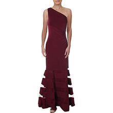 
                        
                          Load image into Gallery viewer, LAUREN RALPH LAUREN Womens Carilla One Shoulder Ruched Formal Dress
                        
                      