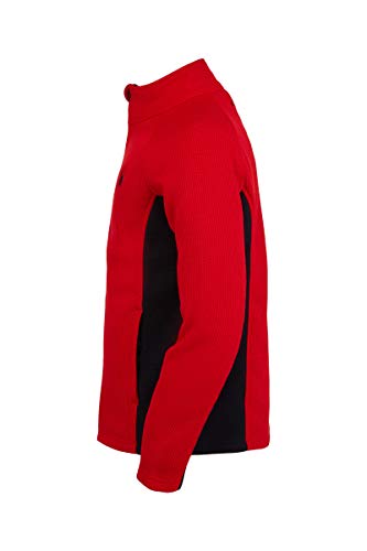 Spyder Active Sports Men's Constant Full Zip Mid-Weight Mock Neck Sweater
