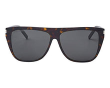 
                        
                          Load image into Gallery viewer, Saint Laurent SL1 002 Havana/Grey SLIM Rectangle Sunglasses Lens Category 3 S
                        
                      
