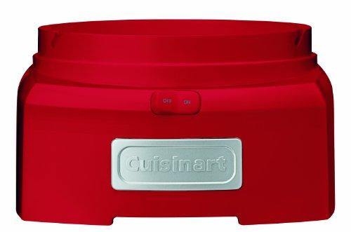 Cuisinart ICE21R Frozen Yogurt Automatic Ice Cream and Sorbet Maker,120 V, Thermoplastic, 1-1/2 qt, Red - JOY2ESpree