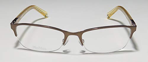 Max Mara 1184 Womens/Ladies Designer Half-rim Flexible Hinges Shape Authentic Exclusive Eyeglasses/Glasses