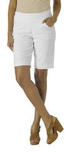 
                        
                          將圖片載入圖庫檢視器 Jag Jeans Women's Ainsley Pull on Classic Fit Denim Bermuda Short
                        
                      