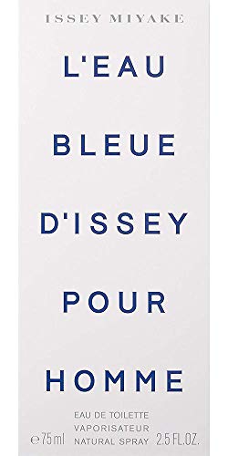 L'eau Bleue D'issey Pour Homme By Issey Miyake For Men. Eau De Toilette Spray 2.5 Ounces