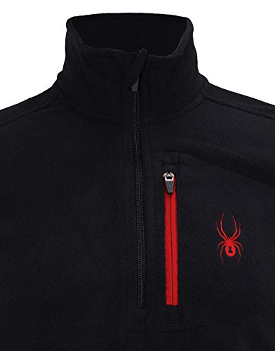Spyder Men's Transport 1/4 Zip Pullover Sweatshirt, Color Variation