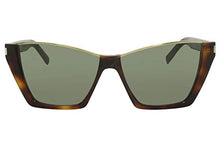 
                        
                          Load image into Gallery viewer, Sunglasses Saint Laurent SL 369-002 Havana/Green
                        
                      