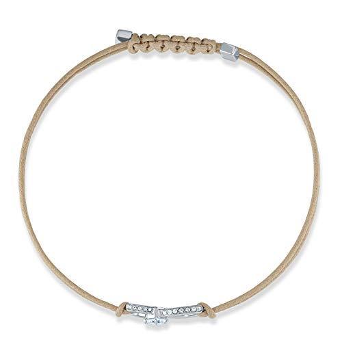 SWAROVSKI Women's Infinity Bracelet Collection, Rose Gold Tone & Rhodium Finish - JOY2ESpree