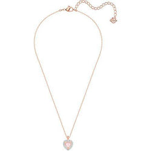 
                        
                          Muat gambar ke penampil Galeri, SWAROVSKI Crystal Pink Heart Two-Tone Pendant Necklace - JOY2ESpree
                        
                      