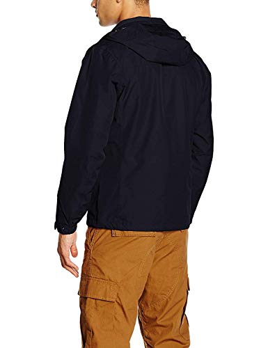 Helly Hansen Men's Dubliner Jacket Waterproof, Windproof, Breathable Shell Rain Coat with Packable Hood
