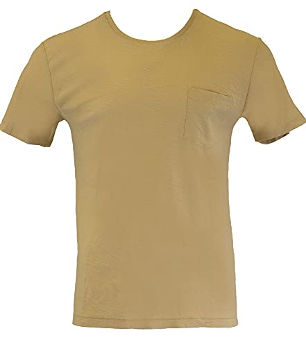 Gant Rugger Men's The Organic Loose Tee (204173), Medium, Warm Almond - JOY2ESpree