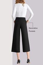 
                        
                          將圖片載入圖庫檢視器 Tsful High Waisted Wide Leg Pants for Women Summer Business Casual Crop Dress Pants Stretch Pull On Capris
                        
                      