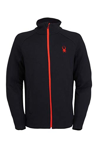 Spyder Active Sports Men's Constant Full Zip Mid-Weight Mock Neck Sweater