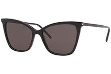 
                        
                          Load image into Gallery viewer, Saint Laurent SL 384 Black/Grey 55/16/145 women Sunglasses
                        
                      