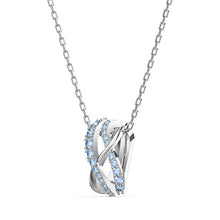 
                        
                          Muat gambar ke penampil Galeri, Swarovski Women's Twist Row Necklace Collection, Blue Crystals, Purple Crystals, Clear Crystals - JOY2ESpree
                        
                      