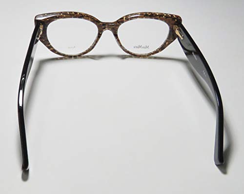 Max Mara 1246 Womens/Ladies Cat Eye Full-rim Flexible Hinges Premium Quality Authentic Retro Eyeglasses/Spectacles