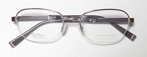 Max Mara 1265 Womens/Ladies Designer Half-rim Spring Hinges Premium Quality Gorgeous Eyeglasses/Glasses