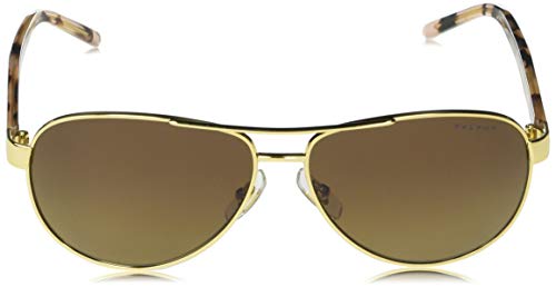 Ralph by Ralph Lauren Women's Ra4004 Aviator Sunglasses