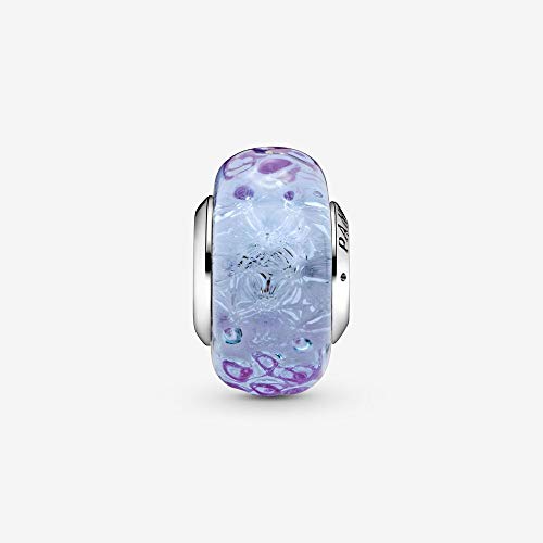 PANDORA Wavy Lavender Murano Glass - JOY2ESpree