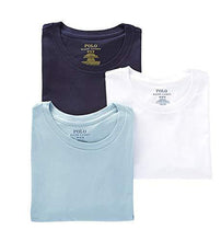 
                        
                          Load image into Gallery viewer, Polo Ralph Lauren Men's Classic Crew Neck Undershirts 3-Pack
                        
                      