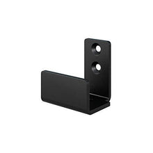 
                        
                          Load image into Gallery viewer, FaithLand Sliding Barn Door Floor Guide, Bottom Adjustable Floor Guide Roller, Black
                        
                      