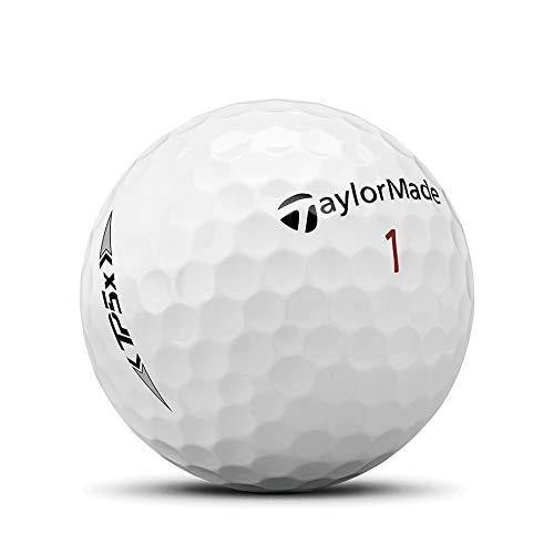TaylorMade Unisex's TP5 X Golf Balls, White, One Size - JOY2ESpree