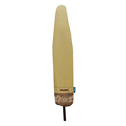 Tommy Bahama 29601 Market-Style Patio Cover, Fits Up to 11' Diameter Umbrella, Tan/Brown