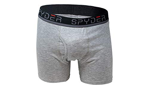 Spyder Men's Boxer Briefs Pro Cotton Sports Underwear