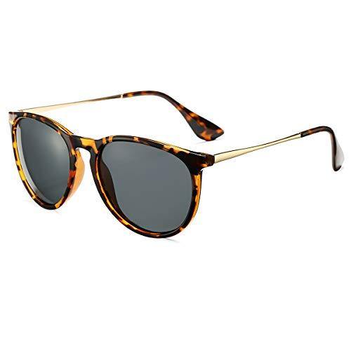 SUNGVG Polarized Sunglasses for Women Classic Round Retro Sun Glasses - JOY2ESpree