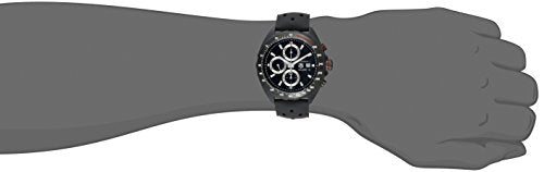 TAG Heuer Men's CAZ2011.FT8024 Stainless Steel Watch with Black Rubber Band