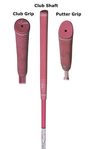 Sephlin - Lady E Pink Left Hand 7 Pieces Golf Clubs Set & Golf Bag Age 3-6 - JOY2ESpree