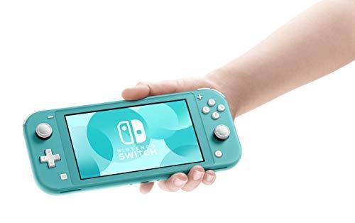 Nintendo Switch Lite (Turquoise) Console Bundle with Animal Crossing: New Horizons and 6Ave Cleaning Cloth - JOY2ESpree