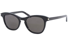
                        
                          Load image into Gallery viewer, Saint Laurent SL 356 BLACK/GREY 49/19/145 unisex Sunglasses
                        
                      